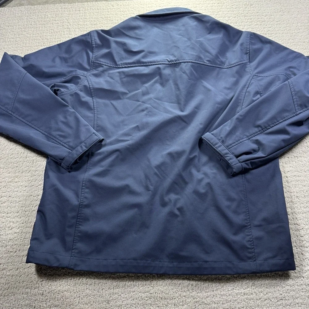 Free Country Jacket Coat Softshell Full Zip Men's‎ Size large Black Heavy